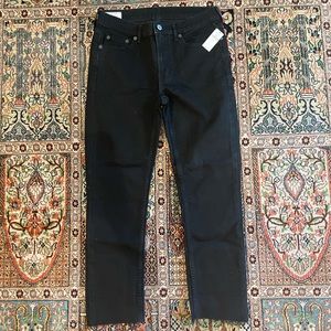 NWT Gap Petite. slim, mid rise black jeans